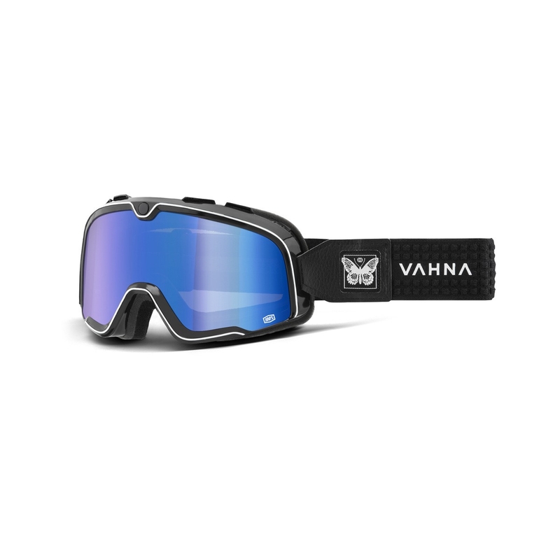 Очила за мотокрос 100% BARSTOW Vahna black (blue plexi)