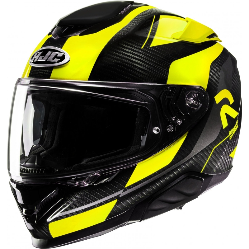 HJC RPHA 71 Carbon Hamil MC3H черно-жълта интегрална мотоциклетна каска