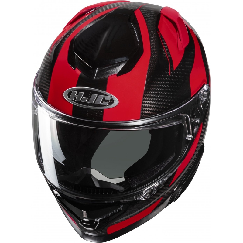 HJC RPHA 71 Carbon Hamil MC1 Черно-червена интегрална мотоциклетна каска
