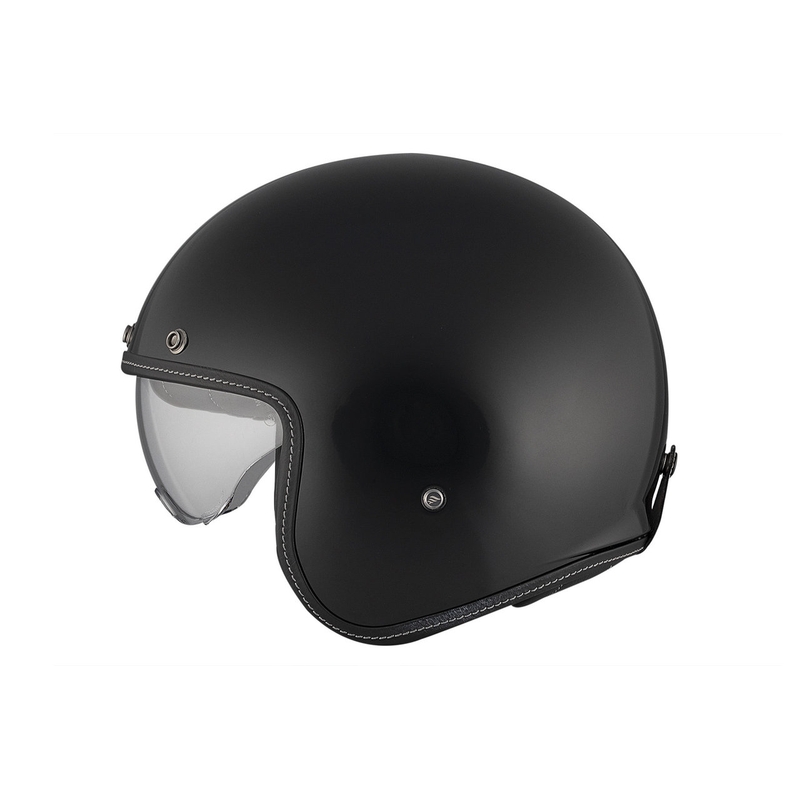 Отворена мотоциклетна каска MT Le Mans 2 SV S SOLID A1 gloss black