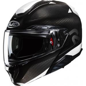 Сгъваема мотоциклетна каска HJC RPHA 91 CARBON Noela MC5 черно-бяла