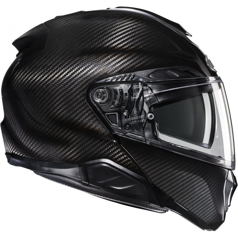 HJC RPHA 91 CARBON черна обръщаща се мотоциклетна каска