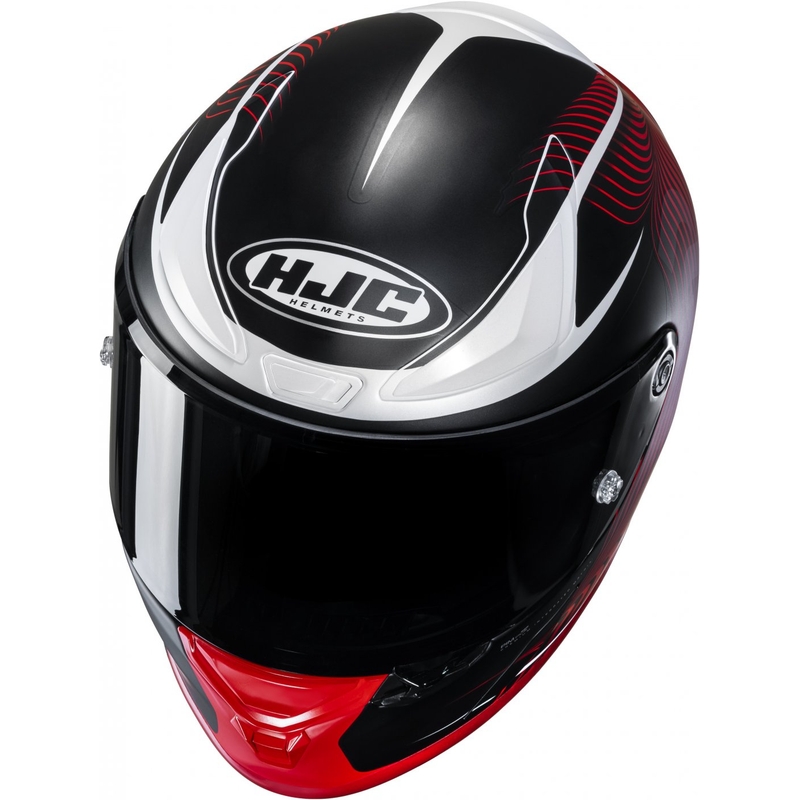 Интегрална мотоциклетна каска HJC RPHA 1 Lovis MC1SF червено-черно-бяло разпродажба