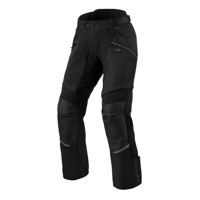 Дамски панталони Revit Airwave 4 Black Extended Motorcycle Pants