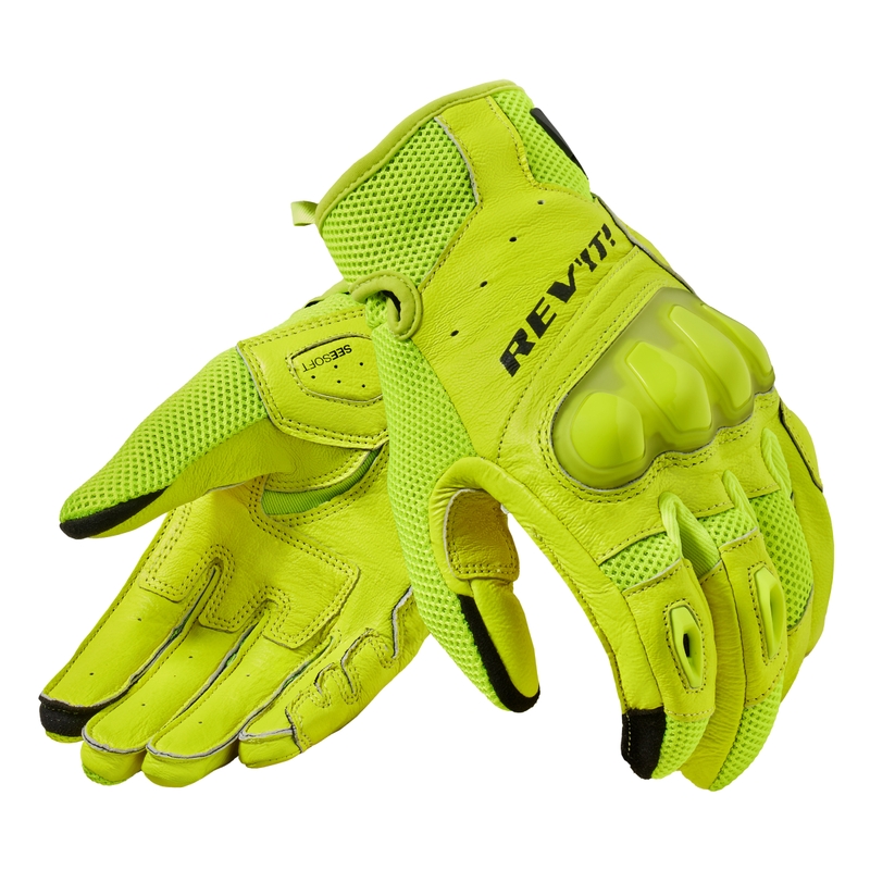 Ръкавици за мотоциклет Revit Ritmo fluo yellow