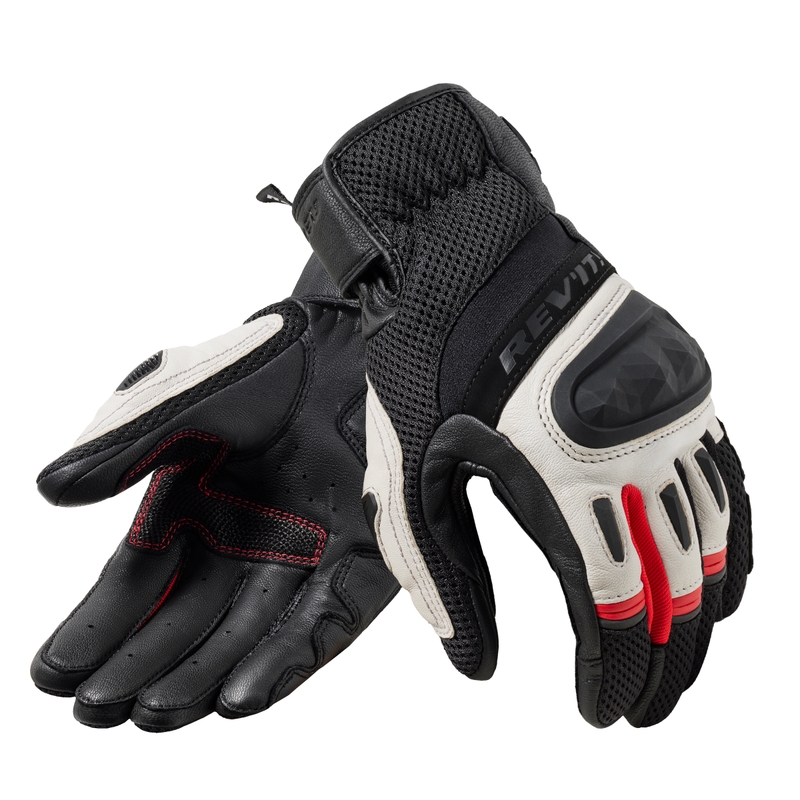 Ръкавици за мотоциклет Revit Dirt 4 черни и червени