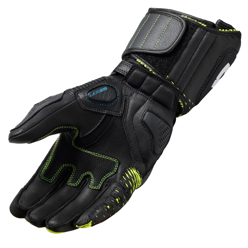 Ръкавици за мотоциклет Revit Control black-fluo yellow