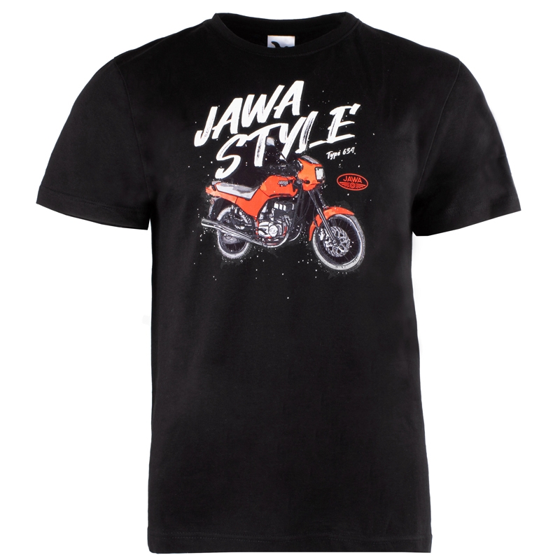 Тениска JAWA Style черна