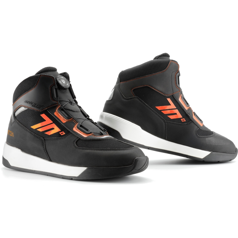 Мотоциклетни ботуши SEVENTY DEGREES SD-BC10 black-orange разпродажба