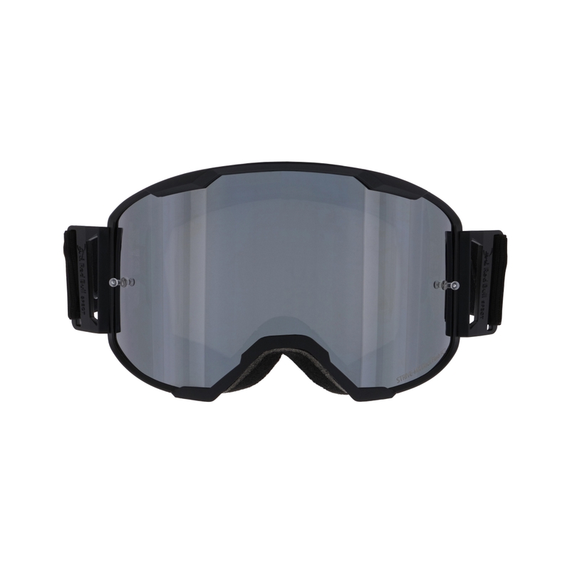 Очила за мотокрос Red Bull Spect STRIVE S черни с опушено стъкло