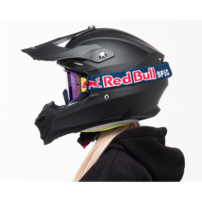 Очила за мотокрос Red Bull Spect WHIP тъмно сини със сини лещи