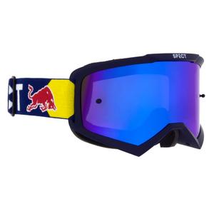 Очила за мотокрос Red Bull Spect EVAN тъмно сини със сини лещи