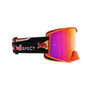 Очила за мотокрос Red Bull Spect STRIVE S оранжеви с червени лещи