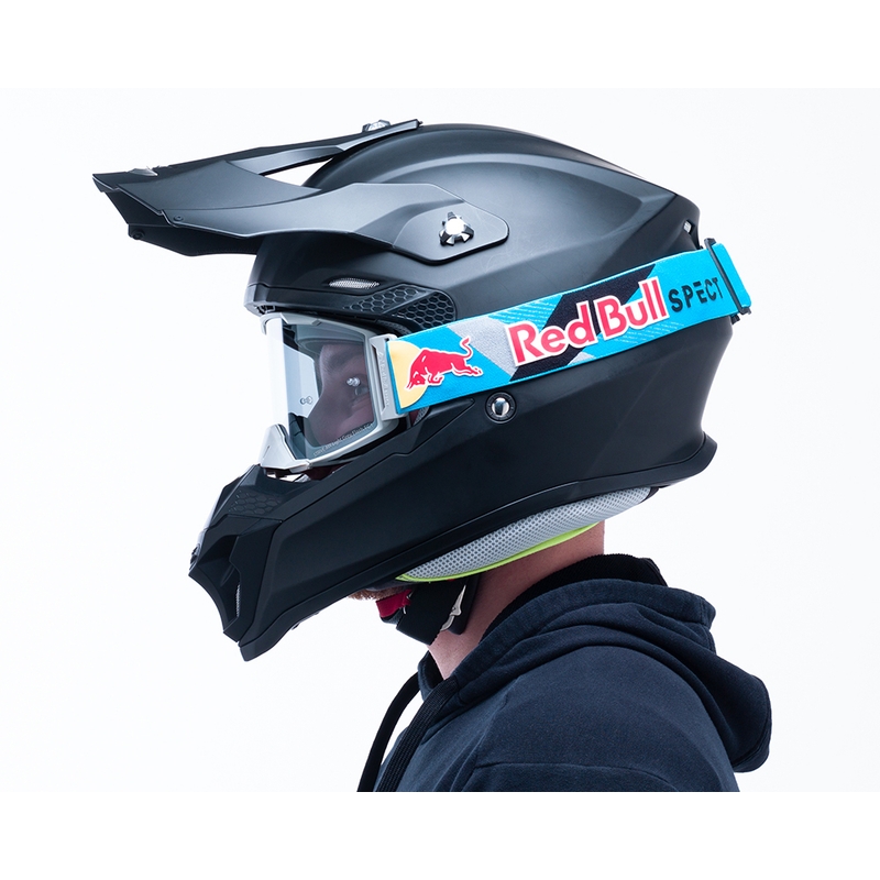 Очила за мотокрос Red Bull Spect STRIVE S сиви с опушено стъкло
