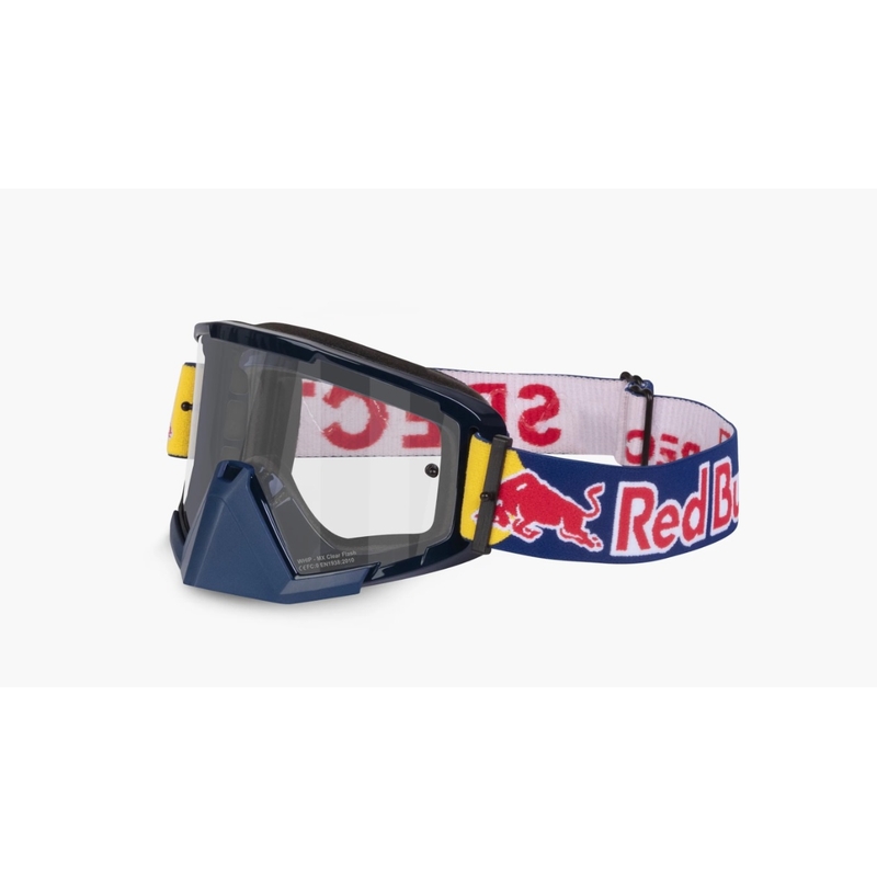 Очила за мотокрос Red Bull Spect WHIP тъмно сини с прозрачни лещи