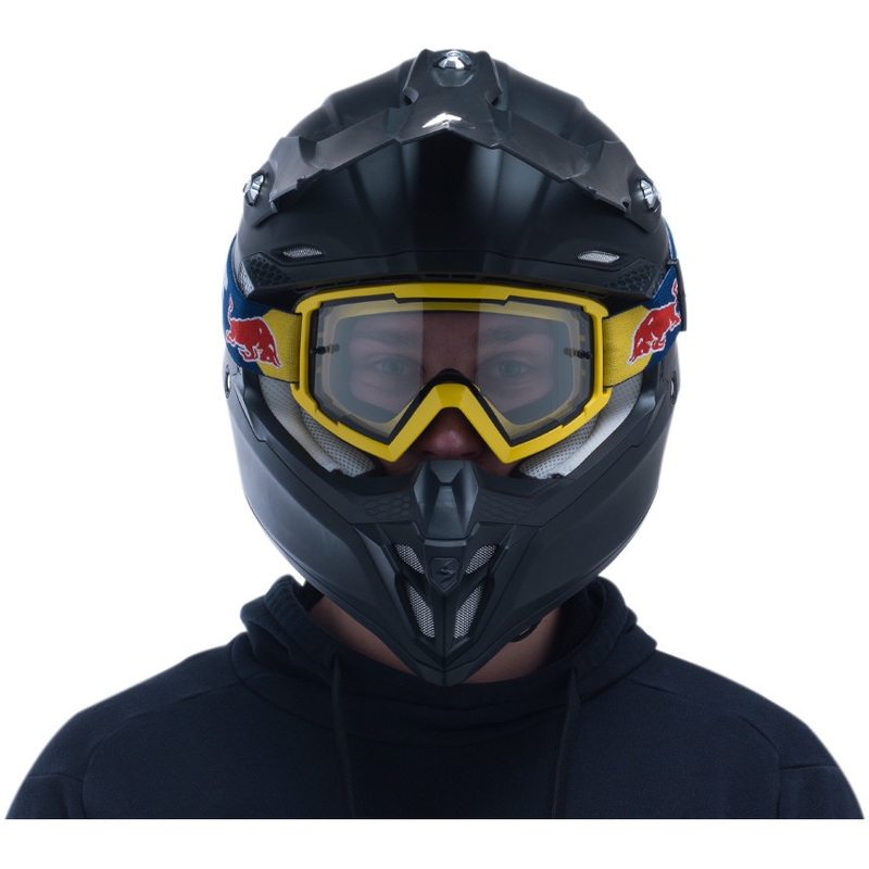 Очила за мотокрос Red Bull Spect WHIP жълти с прозрачни лещи
