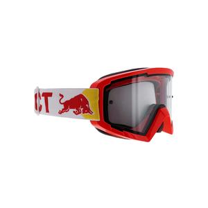 Очила за мотокрос Red Bull Spect WHIP червени с прозрачни лещи