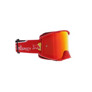 Очила за мотокрос Red Bull Spect STRIVE S червени с червена леща