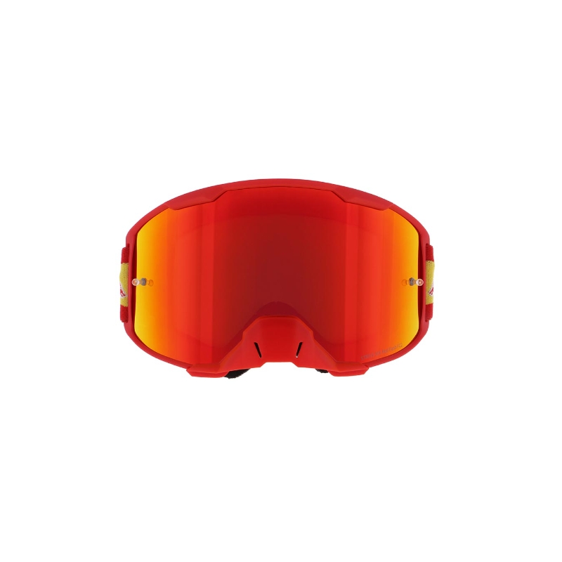 Очила за мотокрос Red Bull Spect STRIVE S червени с червена леща