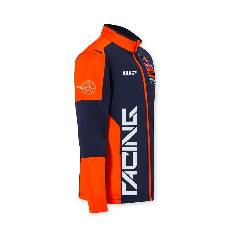 KTM Replica Team софтшел яке синьо-оранжево