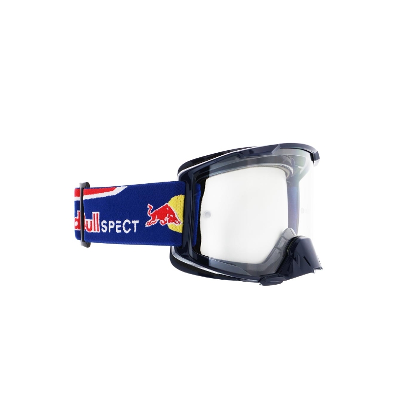 Очила за мотокрос Red Bull Spect STRIVE S сини с прозрачни лещи