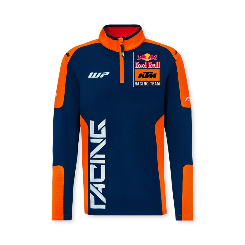 KTM Replica Team Half Zip Sweater Blue and Orange разпродажба