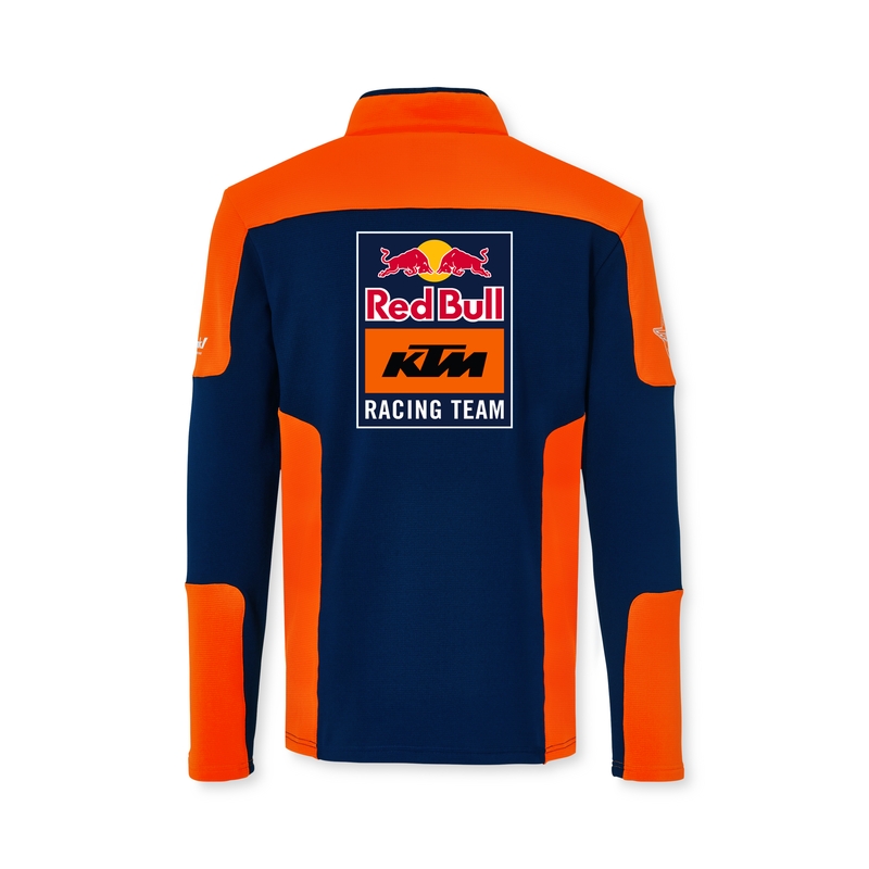 KTM Replica Team Half Zip Sweater Blue and Orange разпродажба