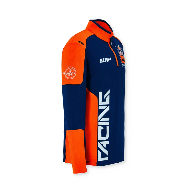 KTM Replica Team Half Zip Sweater Blue and Orange разпродажба