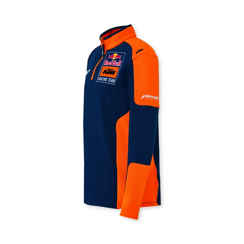 KTM Replica Team Half Zip Sweater Blue and Orange разпродажба