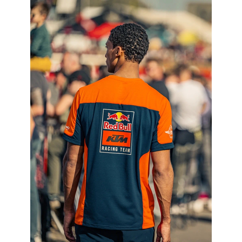 Тениска KTM Replica Team синьо-оранжева