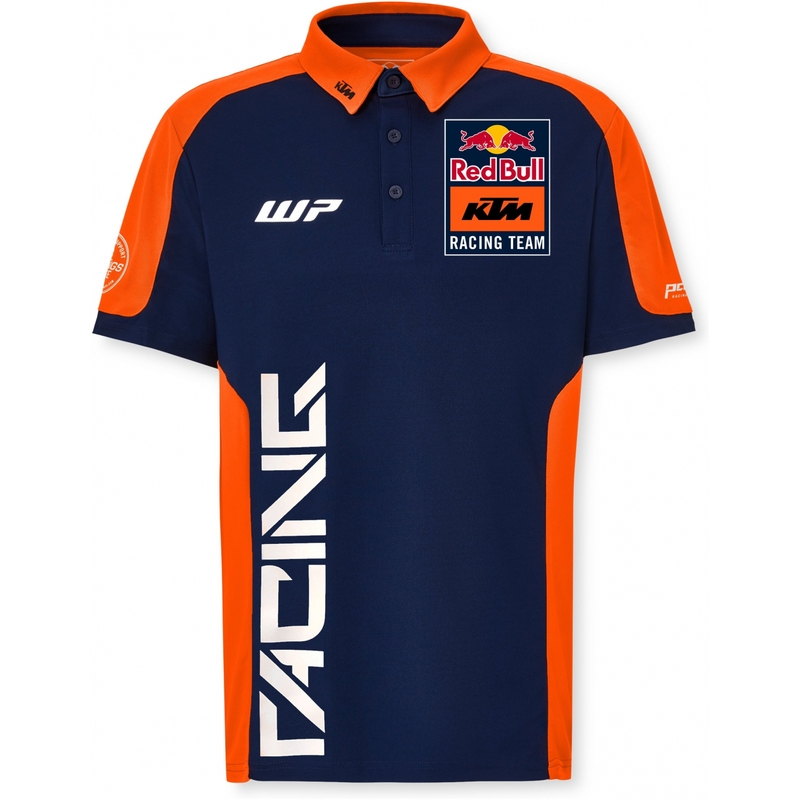 Поло риза KTM Replica Team синьо-оранжева разпродажба