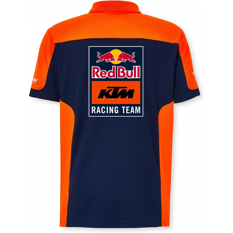 Поло риза KTM Replica Team синьо-оранжева разпродажба