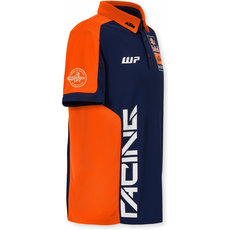 Поло риза KTM Replica Team синьо-оранжева разпродажба