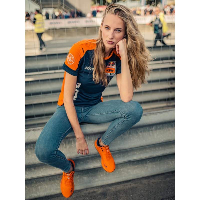 Дамска фланелка KTM Replica Team blue-orange