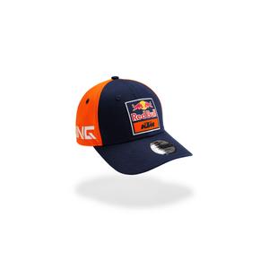 Детска шапка KTM с извита глава синьо-оранжева