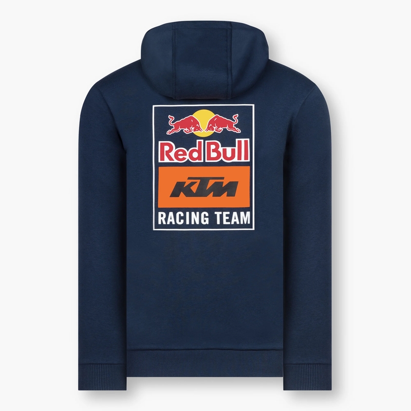 KTM Backprint Zip Hoodie blue