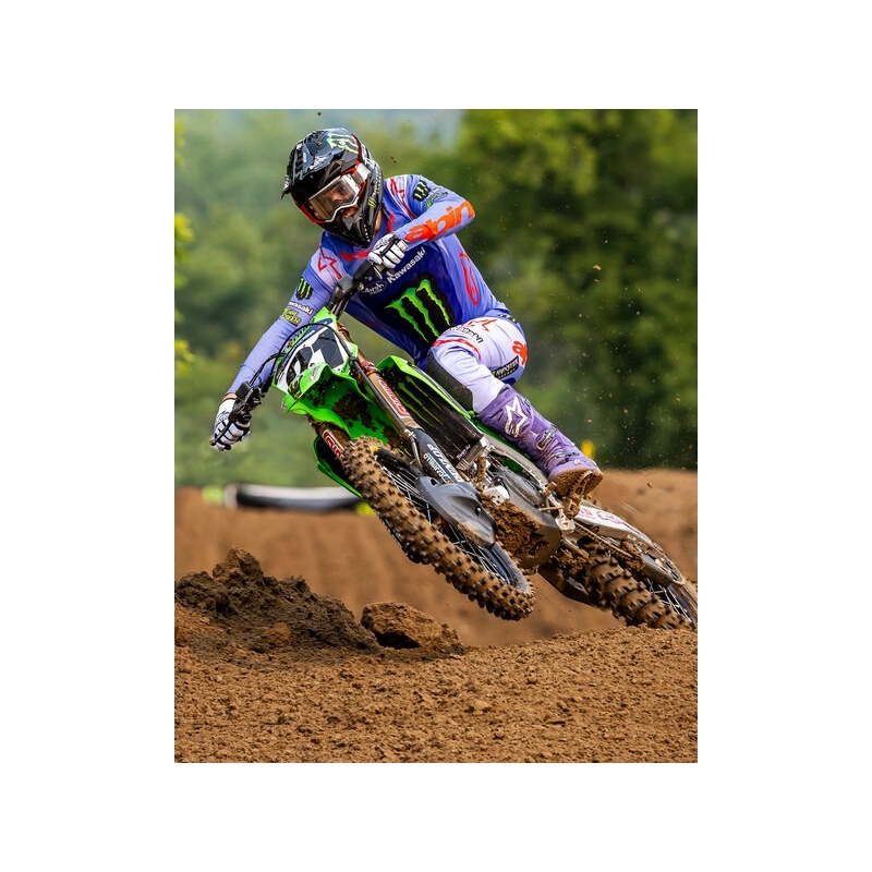Мотоциклетни ботуши Alpinestars Tech 10, лилаво-черно-бели