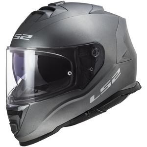 LS2 FF800 Storm II Твърда титанова матова интегрална мотоциклетна каска