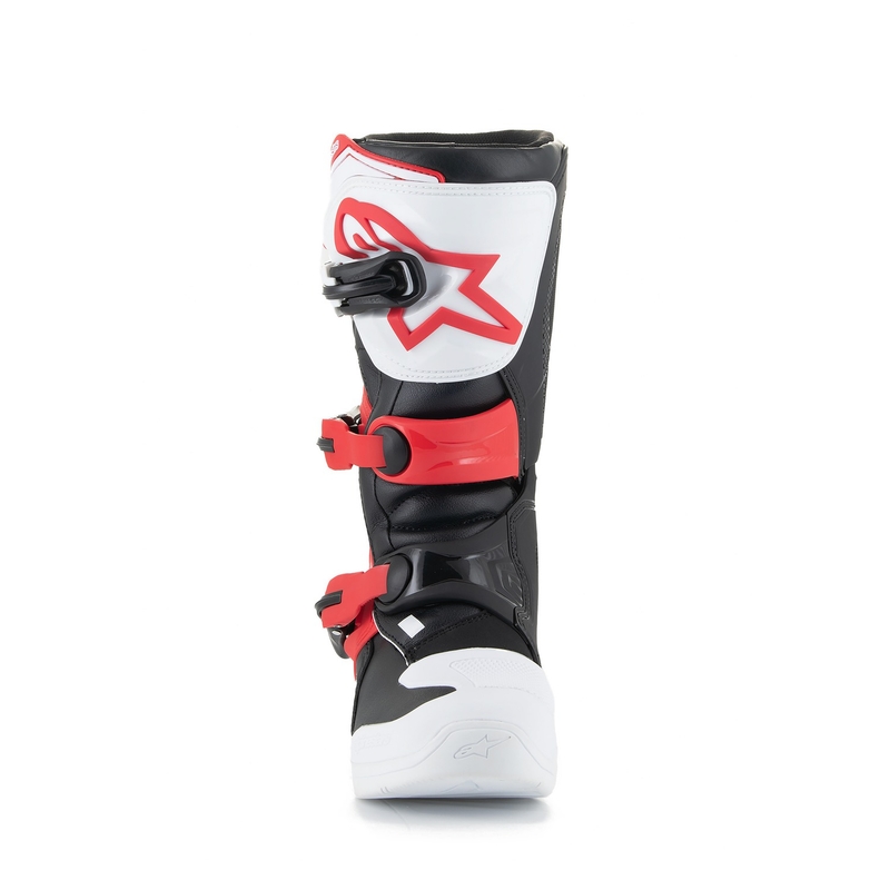 Alpinestars Tech 3S Youth White-Black-Red Детски мотоциклетни ботуши