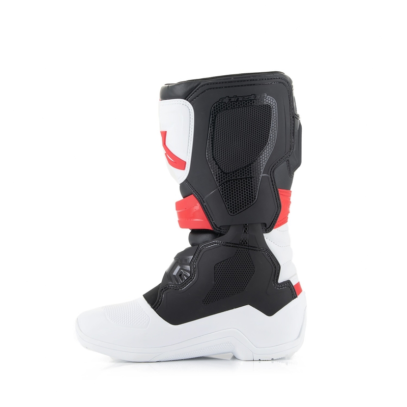 Alpinestars Tech 3S Youth White-Black-Red Детски мотоциклетни ботуши