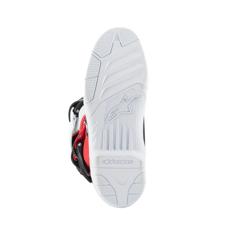 Alpinestars Tech 3S Youth White-Black-Red Детски мотоциклетни ботуши