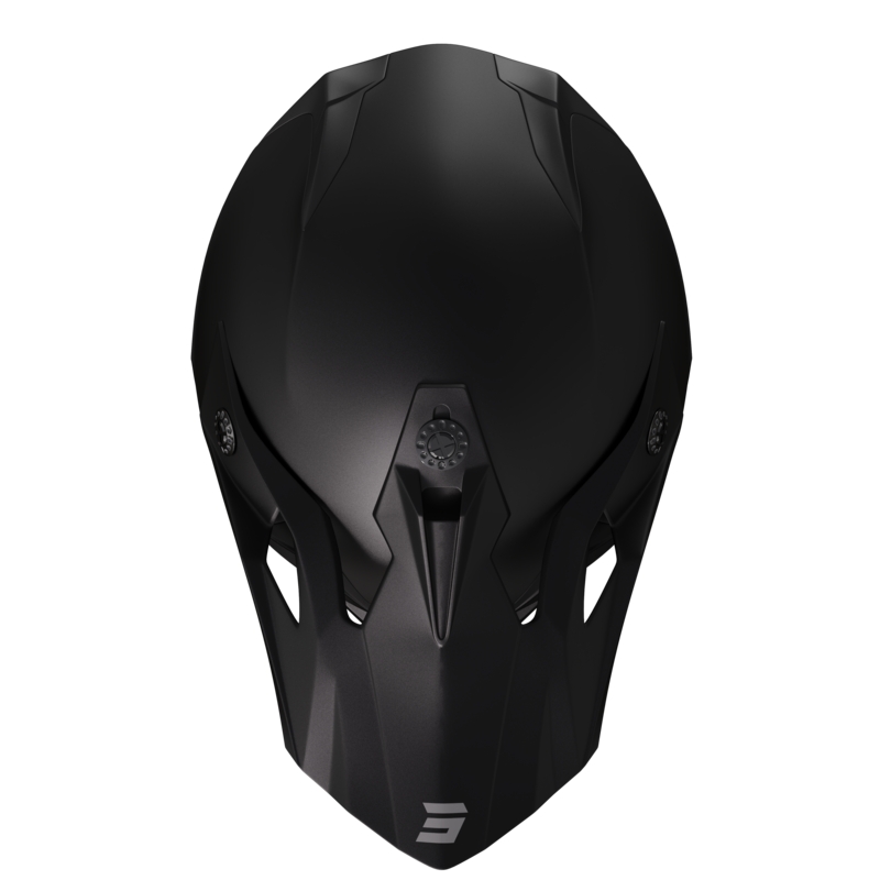 Мотокрос каска Shot Pulse Solid 2.0 black matte