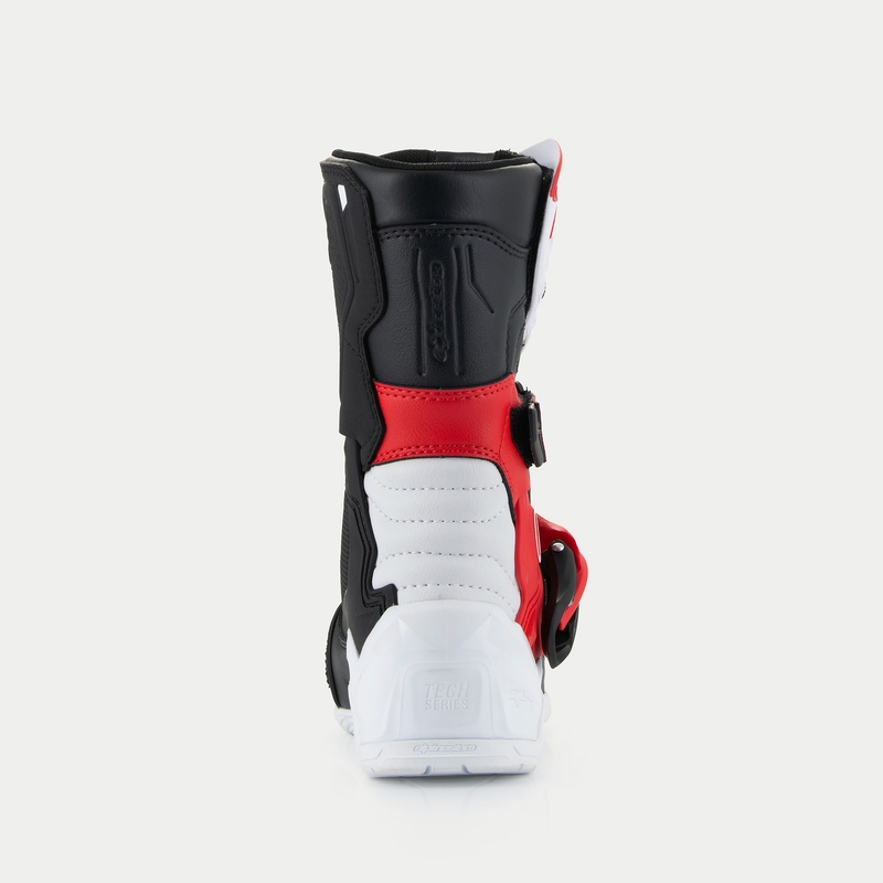 Alpinestars Tech 3S Kids 2024 Black, White and Red Мотоциклетни ботуши за деца