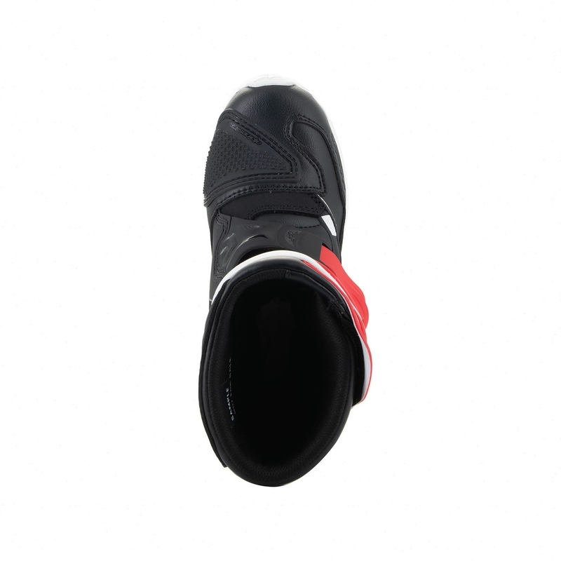 Alpinestars Tech 3S Kids 2024 Black, White and Red Мотоциклетни ботуши за деца