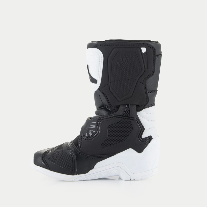 Детски мотоциклетни ботуши Alpinestars Tech 3S, бяло-черни