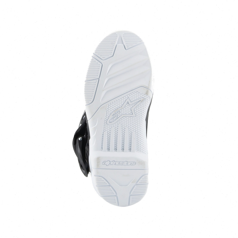 Детски мотоциклетни ботуши Alpinestars Tech 3S, бяло-черни