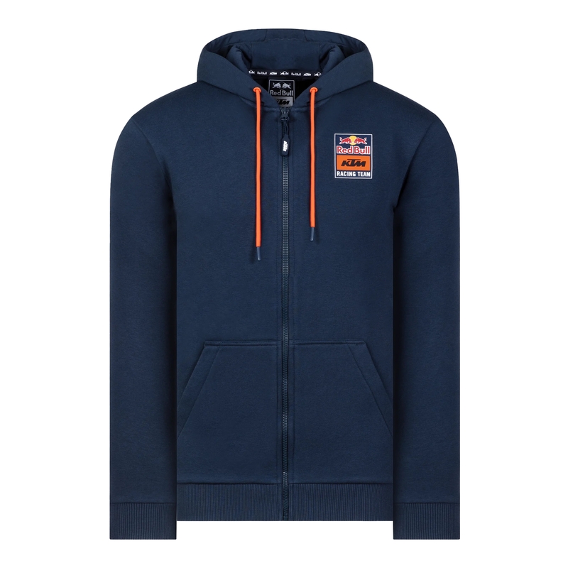 KTM Backprint Zip Hoodie blue