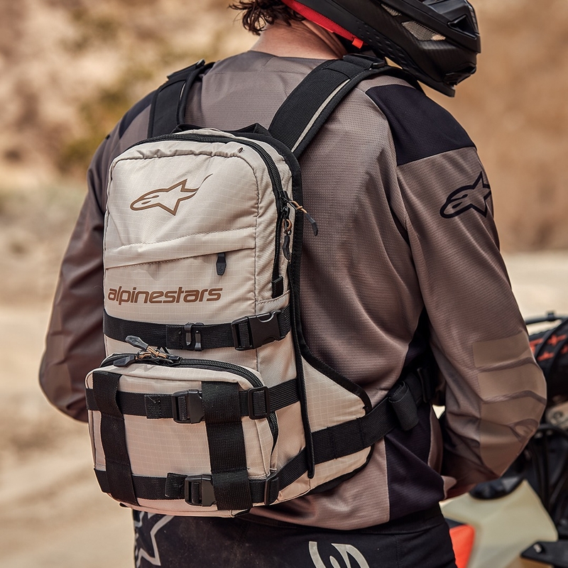 Раница Alpinestars Techdura Tactical сиво-черна 9 л