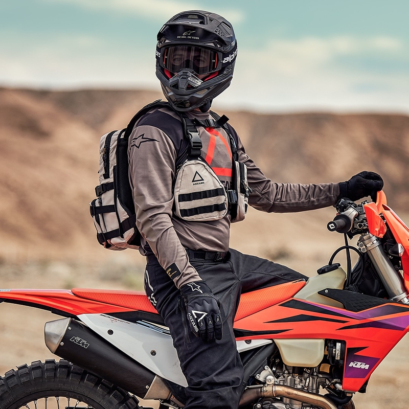 Раница Alpinestars Techdura Tactical сиво-черна 9 л