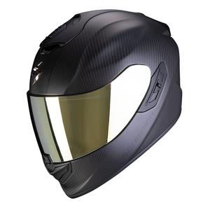 Интегрална мотоциклетна каска Scorpion EXO-1400 EVO II CARBON AIR черна матова